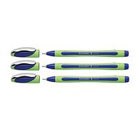 Schneider Xpress Pack of 3 Fineliner Felt-Tip Pens 0.8 mm - Blue