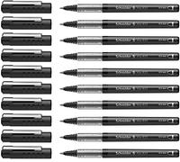 Schneider Optics Ink Roller Pen XTRA 823 Stainless Steel Conical Tip 0.3 mm Black Pack of 10