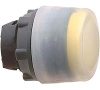 Schneider ZB5AP58 Front Panel Yellow Flat for Push Button Diameter 22 Without Locking Unlabeled