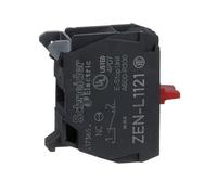 'Schneider zenl1121 Contact Block for 22 mm Diameter Signage Units and 1 "Impulse NA Close, Control, 1 NO