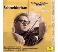 Schneiderhan - Violinkonzerte 4,5/Streichquartett KV 428