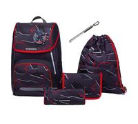Schneiders Ergojet School bag set 6-piece purple