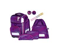 Schneiders Ergolite 9-piece school backpack set Wavy Dots