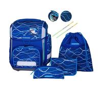 Schneiders Ergolite School bag set 8-piece blue