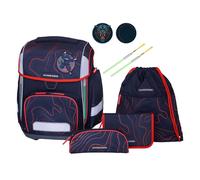 Schneiders Ergolite School bag set 8-piece gray