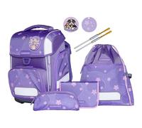 Schneiders Ergolite School bag set 8-piece purple