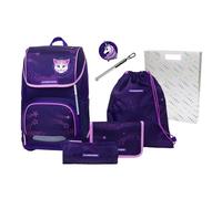 Schneiders Ergoplus School bag set 8-piece purple