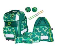 Schneiders satchel Ergolite Set 9 -piece Dino Dance green