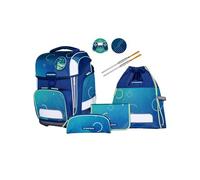 Schneiders satchel Ergolite Set 9 -piece Geo Motion blue