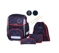Schneiders satchel Ergolite Set 9 -piece Ninja Revenge black