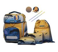 Schneiders Isabeau x Ergolite School bag set 6-piece beige