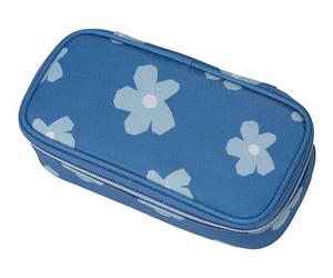 Schneiders Walker 90ies Flower Light Blue School Pencil Box Fame 2.0