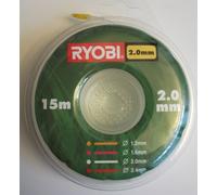 Schneidfaden Replacement Threads 2,0 MM 15 M LTA010 Ryobi, Homelite U.Others.