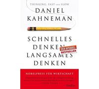 Schnelles Denken, langsames Denken: Wie wir Ent, Kahneman Hardcover.
