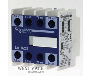 Schnieder Tesys - LA1DZ31 - 10a Front Mount Contact Block 3 NC and 1 NC Contacts