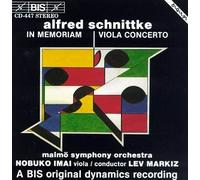 Schnittke, a. - Concerto Viola/in Memoriam