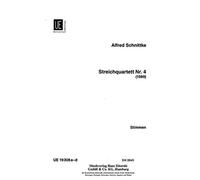 SCHNITTKE A. - Cuarteto nº 4 para 2 Violines, Viola y Violoncello (Partes)