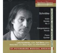 Schnittke: Works for Piano and Strings. Violin Sonata No. 2. Congratulatory Rondo. Piano Quintet.