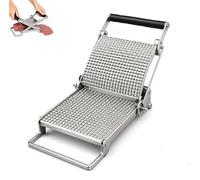 Schnitzel Press Machine, Stainless Steel Manual Meat Tenderizer,with Non-Slip Handle,Clamp-On Chicken Cutlet Flattener and Patty Maker for Beef Pork Steak,for Beef,Pork,Chicken,BBQ