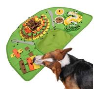 Schnüffelmatte - 29in Interaktive Hunde Futtermatte | Stoff Foraging Spielzeug - Puzzle Schnüffelteppich Für Welpen Kleine Mittlere Hunde, Fördert Langsames Fressen Mental Stimulation Training Zuhaus