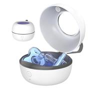 Schnuller UV Cleaning Box - Portable Sterilization Box | Pacifier Device for Babies | UV Light Steriliser for Compact Hygiene Box In Go For E Aspirap