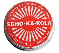 Scho-Ka-Kola Caffeine Rich German Dark Chocolate Tin