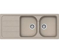 Schock Formhaus D200A58 Sink Cristalite Plus, Oatmeal, 116 x 50 x 20 cm