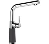 SCHOCK SC-540 Dusk Kitchen Tap - Grey High Pressure Tap Cristadur with Fixed Spout and Standard Connections
