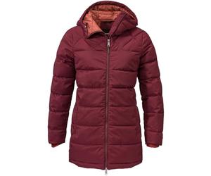 Schöffel Boston L Women's Insulated Parka, Dark Burgundy