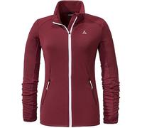 Schöffel Lodron Women's Fleece Jacket L, Dark Burgundy