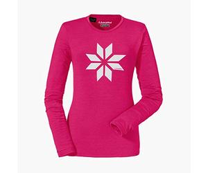 Schöffel Longsleeve Bordeaux2 Women's Longsleeve - Cerise, 36