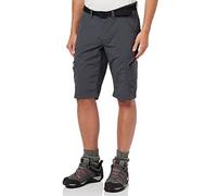 Schöffel Men's Silvaplana2 Shorts Versatile Hiking Separate Belt, Outdoor Trousers with Practical Pockets, Asphalt, 48 (EU)