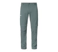 Schöffel Men's Versatile Trousers with Zip-Off Function, Lightweight Hiking Trousers for Summer, Folkstone Zip Off Steel Grey