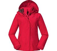 Schöffel Partinello Women's 3-in-1 Jacket L, womens, Jacket, 13104, red, 34 (EU)