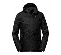 Schöffel Stams M Men's Hybrid Jacket, Water-Repellent, Breathable Outdoor Jacket, Functional Jacket with 4D Body Mapping and Recycled Padding, Black, 50