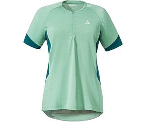 Schöffel Women's Auvergne L Shirt Hiking, Matcha Mint, 38