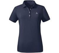Schöffel Women's CIRC Polo Shirt Tauron L, Navy Blazer, 34
