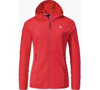Schöffel Women's Fleece Hoody Style Cascata WMS Fleece Jacket with Hood Made of 2-Way Stretch, Warming Outdoor Jacket with 2 Outer Pockets