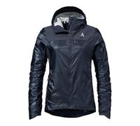 Schöffel Women's Hybrid JKT Flow Trail L Rain Jacket, Blazer Navy, 44 (EU)