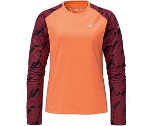 Schöffel Women's Long-Sleeved Lakata Trail L, Breathable MTB Shirt, Cycling Jersey with 4-Way Stretch and 4D Body Mapping, Long Sleeve Shirt for Cycling with Integrated Glasses Cleaning Cloth