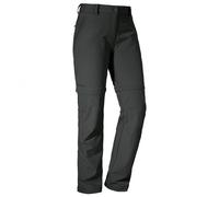 Schöffel - Women's Pants Ascona Zip Off - Walking trousers size 80 - Long, grey/black