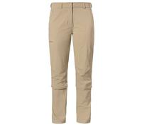 Schöffel - Women's Pants Engadin1 Zip Off - Zip-off trousers size 38 - Regular, sand