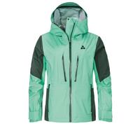 Schöffel - Women's Shell Jacket Lufeld - Ski jacket size 36, turquoise/green