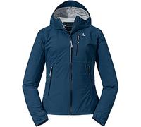 Schöffel Women's Tegelberg L 2.5 L Waterproof, Windproof Outdoor, Breathable Transition Jacket with Odour-inhibiting Interior, Dress Blues, 46 (EU)