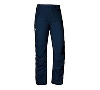 Schöffel Women's Weissach L Waterproof and Windproof, Warm Trousers with Reinforcement Against ski Edges and Snow Guard, Blazer Navy, 21