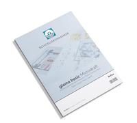 Schoellershammer Glama Microdraft Highly Transparent Paper DIN A3 Pad of 50 Sheets 90-95gsm for Technical Drawing, Sketching with Pencil, Felt Pen, Ink, 90 g/m