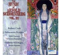 Schoenberg, a. - Volume. 3-Symphony Chamber/Orchestra Songs (4)
