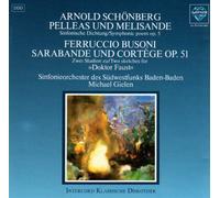 Schönberg. Pelleas und Melisande. Busoni. Sarabande und Cortege OP.51
