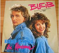 SCHÖNER, HANNES & KAREENA - BLEIB / Deutsche Originalaufnahme von "STAY" / Lieb`mich bis zum Morgen / 1987 / Bildhülle / JUPITER-RECORDS # 885775-7 / Deutsche Pressung / 7" Vinyl Single Schallplatte