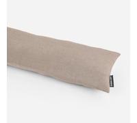 SCHÖNER LEBEN. Draught Excluder Window in Subtle Plain Natural Colour, Selection of 160 cm Length